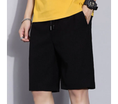 Pantalones cortos informales de talla grande de verano para hombre, pantalones de playa para correr, pantalones cortos rectos deportivos, pantalones de chándal finos para hombre, pantalones cortos sueltos de ocio