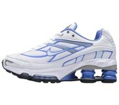Leten Shox Ride 2 Trendy Sier Gray Red Mesh Non-slip Wear-Resisting Cushioning Men Outdoor Sports Running Shoes Male Work shoes