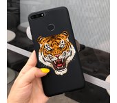 Black Silicon Phone Case For Huawei Y6 Prime 2018 ATU-L42 Back Cover Soft Shockproof Funda For Huawei Y6 2018 ATU-L22 Bumper