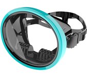Máscara de Buceo HD Anti-Niebla Gafas de Buceo de Vidrio Templado Ovales para Adultos