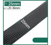 Dropship 1/5/10/50/M Black Insulated Braid Sleeving 4/6/8/10/12/14/20/25mm Tight PET Wire Gland Protection Cable Sleeve