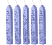 5pcs/Pack Sealing Wax Arrow Core Fire Lacquer Wax Sticks Stick Solid Color Stamps Makings For Sealing Envelopes Invitations Gift