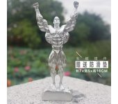 Art Abstract Self FitnessCarve Sculpture Decoration Bodybuilding Figures Muscle Men Resin Statue Fitness Room Craftwork Decor