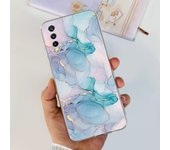 For Vivo Y12S Case V2026 V2033 V2042 Back Cover Luxury Marble Soft Silicone Cover For Vivo Y20 Y20A Y20i Y20G Y20S Y11S TPU Case