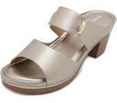 Sandalias de verano para mujer, zapatos de tacón inclinado de gran tamaño, sandalias de playa
