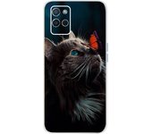 Cartoon Transparent Phone Case For Realme V11 5G 6.5" Supper Soft Slim Matte Back Cover For Oppo Realme V11 5G V 11 Silicone