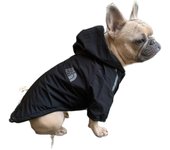 Autumn Winter Pet Dog Waterproof Warm Coat Cotton Hooded Jacket The Dog Face Small Dogs Cat Reflective Pet Clothes Winter Coat