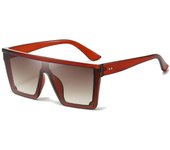 Nuevas gafas de sol transfronterizas para hombres, gafas de sol con protección solar para conducción y ciclismo de deportes al aire libre de marco grande integrado europeo y americano