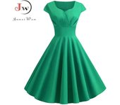 Women's clothing, solid color, vintage, retro, 1950s, 1960s, casual, party and office, rock