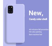 Funda de Silicona Líquida para Teléfono Cubierta Trasera Suave para Samsung Galaxy A31, A41, A51, A71, A11, A21S, A12, A22, A32, A42, A52, A72 4g 5g