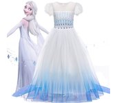 Girls Frozen 2 Elsa Cosplay Costume Summer Princess Dress for girls anna elsa Party Vestidos Menina