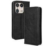 For Motorola Edge 50 Ultra 5G/ Moto X50 Ultra 5G Case Retro Leather Phone Wallet Cover