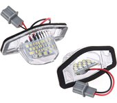 2x Error Free Led License Plate Light Lamp For Honda Crv Fit Jazz Crosstour Odyssey