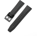 Correa híbrida de cuero y silicona de 20mm y 22mm para Samsung Galaxy Watch4 6 Classic 47mm 46mm/Galaxy Watch6 40mm 44mm