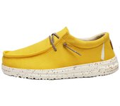 Men Slip-on Canvas Loafers Lightweight Casual Boat Shoes