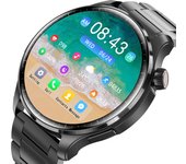 Reloj inteligente para hombre, dispositivo resistente al agua IP68, con GPS, control del ritmo cardíaco, Pantalla AMOLED HD de 2024x360, llamadas al azúcar en sangre y Bluetooth, para Android 360
