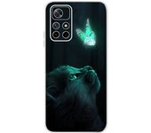 For Xiaomi Poco M4 Pro 5G Case Transparent Fashion Ultra Soft Colorful Printing Cover For Redmi Poco M4 PocoM4 Pro Silicone