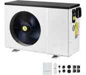 SucceBuy Electric Pool Heat Pump - 1.48-7.11kW Capacity, Energy-Efficient for 15-30mPools, Heating & Cooling, Quiet & Durable