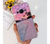 For Funda Xiaomi Redmi A3 Case 2024 Fashion Flower Transparent Silicone Soft TPU Phone Case For Xiomi Redmi A3 RedmiA3 4G Covers