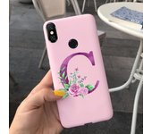 Cute Letter Phone Case For Xiaomi Mi 8 Case Xiaomi Mi8 Lite Funda Silicon Soft TPU Back Cover For Xiaomi Mi 8 Mi8 Mi8Lite Bumper