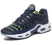 Novedad Zapatillas deportivas y deportivas informales de punto con bragueta de malla para hombre