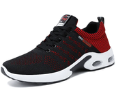 Zapatillas de correr profesionales para hombre, zapatillas ligeras de malla de diseñador con cordones, calzado de tenis para deportes al aire libre