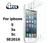 For iphone 5 5s 5c SE2016 Tempered Glass Screen Protector Crystal Mica 9H Protective HD Clear Transparent Anti Scratch