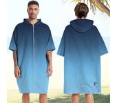 Poncho de Surf de Secado rápido, Toalla Cambiante, Bata con Capucha para Adultos, niños o Familia, Microfibra, natación, Playa, Surf, Buceo, baño en casa