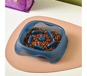 Slow Food Bowl for Dogs Choke-proof Slow Eating Pet Feeder Bowls Non-slip Puppy Cats Food Container Food Snack Pet Supplies