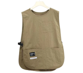 Waterproof Stain-Resistant Apron Nylon Vest Style Breathable Sleeved Apron Anti Dirty Multipurpose Kitchen Aprons