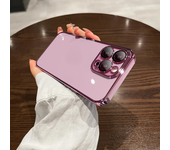 Luxury New High Quality Plating Clear Not Yellowing Case For IPhone 15 14 11 12 13 14 Pro Max Mini XS X 15 Plus Shockproof Cover