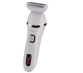 Kemei Women Wet Dry Electric Shaver Sensitive Skin Rechargeable Facial Hair Remover for Legs Bikini Pubic Underarms Hair Area