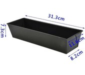 Kitchen Mold Home Rectangular  Mould Non-stick Cake Bread Loaf Tray Bakeware  Pan