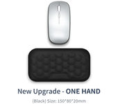 Wrist Mouse & Keyboard Protection Rest Pad Massage Texture For PC Laptop Gaming Office Keyboard Mouse Stand Memory Cotton Rest