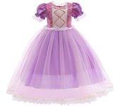 Princess dress for girls summer fantasy party clothes Aurora Rapunzel Cinderella Sleeping Beauty Carnival Christmas costume