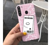 For Samsung Galaxy A21s A21 Case 6.5 inch Milk Cow Ins Style Soft Silicoen Back Cover Samsung A21s SM-A217F A 21s Coque Fundas