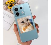 For Xiaomi Poco X6 Pro 2023 Case Fashion Flower Clear Soft Silicone Bumper Cover For Xiomi Poco X6 Pro 5G Coque PocoX6Pro Fundas
