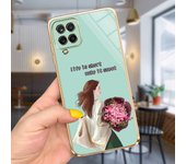 For Samsung A12 Case Samsung Galaxy A12 Back Cover Plating Soft Silicone Phone Cases For Samung A 12 SM-A125F Funda Girl Fashion