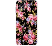 For Samsung Galaxy M32 Case Cover Soft Silicone TPU Back Cover For Samsung M32 M 32 SM-M325F Flower Clear Funda Phone Case