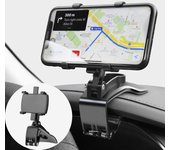 Car Mobile Phone Holder 360 Degree Rotation Car Dashboard Cell Phone Mount Car Automobile Cradle Suitable for 4 to 7 Inch