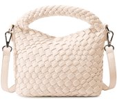 Ladies' fashionable small woven bag, fashionable handmade mini handbag, travel beach bag