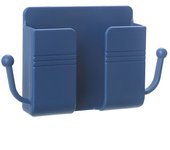 1Pcs USB Charging Stand Wall Mounted Storage Box Wall Holders Mobile Phone Plug Remote Control Organizer Bracket Container