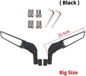 Rearview Mirror SXR125 For Aprilia Max 250 300 125 SR GT 200 SR APR300 Wind Wing Swivel Side Mirrors Retroviseur Espelhos Moto