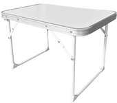 Mesa Camping Plegable de Aluminio para Jardín, Picnic y Acampada. Bandeja Auxiliar Multifunción, Portátil y Ligera de para Hogar y Viaje.