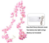 180CM Artificial  wers Vine Wedding Garden Rose Arch Home Party ration Christmas Bridal  Silk Scrapbook Plants