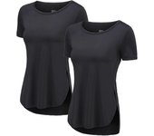 MOVING PEACH Sports T-Shirts Dri-fit Gym Wear Lightweight Yoga Short Sleeve 2 piece set