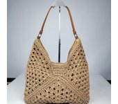 Trendy Summer Straw Crochet Bag Beach Leisure Weave Shoulder Bag Casual Vacation Women's Handbags Ladies/Girls