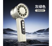 Pantalla digital de alta velocidad pequeño ventilador de mano carga USB ventilador eléctrico portátil al aire libre regalos estudiante violencia pequeño ventilador