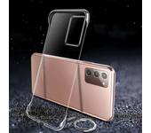 Funda de teléfono transparente sin marco delgada para Samsung Galaxy S24 S23 S22 S21 S20 FE S10 Note 10 Plus 20 cubierta trasera