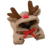 Peluche Cálido para Mascotas Invernal Chaqueta de Disfraz para Cachorro Gato Bulldog Chihuahua Pequeño Perro Ropa de Invierno
